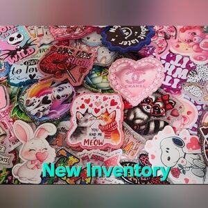 Acrylic Flatbacks for Review Purposes Only‎ Badge Keychain Magnet Pen Pin Crafts